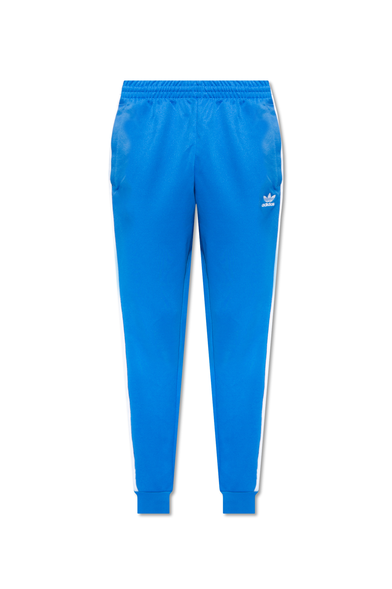 IetpShops France adidas Lite Racer CLN 2.0 Black White Blue Sweatpants with logo ADIDAS Originals